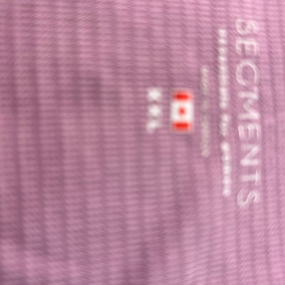 Elegant Mauve Long Sleeve V-Neck Top - Picture 2 of 13